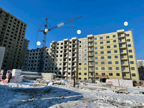 ЖК «АвиатоR» (Авиатор), корпус 21.1-21.3 — 1 кв. 2024 г.