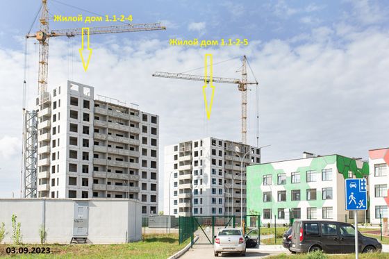 Жилой район «Южный город», ул. 75-летия Победы, 9 — 3 кв. 2023 г.