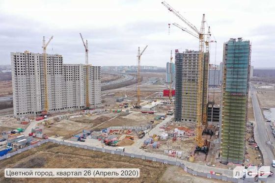 ЖК «Цветной город», Пахомовская ул., 22 — 2 кв. 2020 г.