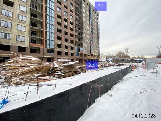 ЖК «Zenith» (Зенит), ул. Сибирских Партизан, 1А/1 — 4 кв. 2023 г.