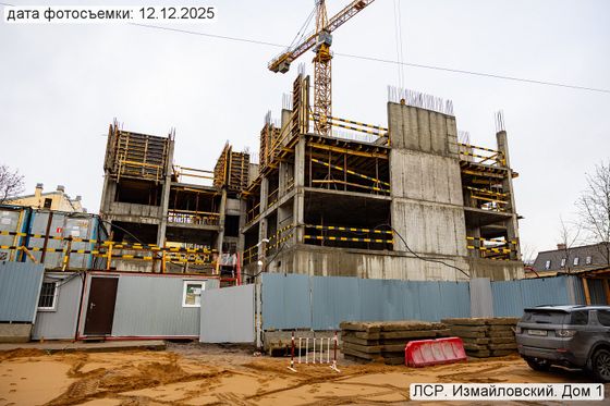 ЖК «ЛСР.Измайловский», корпус 1 — 4 кв. 2025 г.