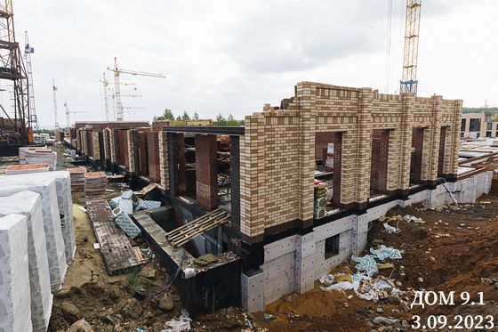 Клубный посёлок «ТвояПривилегия», ул. Надежды, 1 — 3 кв. 2023 г.