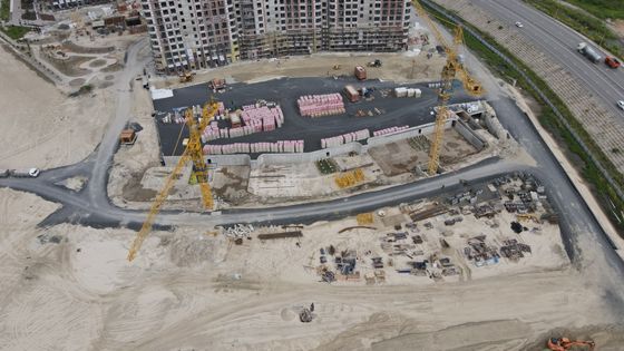 Квартал «Левобережье», ул. Бориса Слюсаря, 23 — 3 кв. 2023 г.