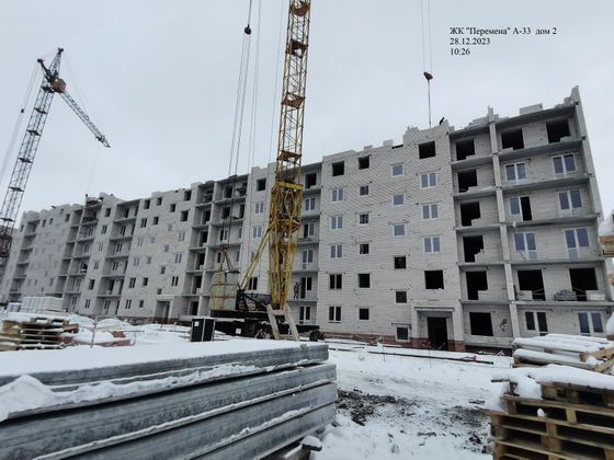 ЖК «Перемена», ул. Николая Симонова, 13 — 4 кв. 2023 г.