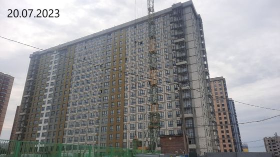 ЖК «СМАРТ квартал Бульвар оптимистов»,  проезд Бульвар Оптимистов, 8 — 3 кв. 2023 г.