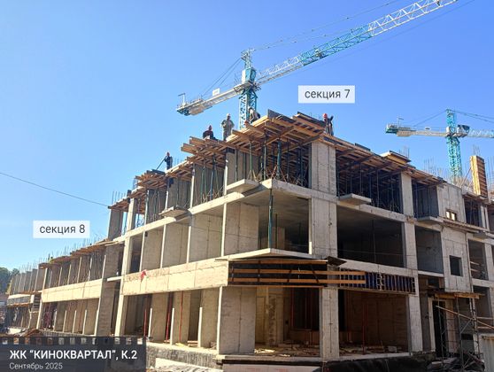 ЖК «КИНОКВАРТАЛ», корпус 2 — 3 кв. 2025 г.