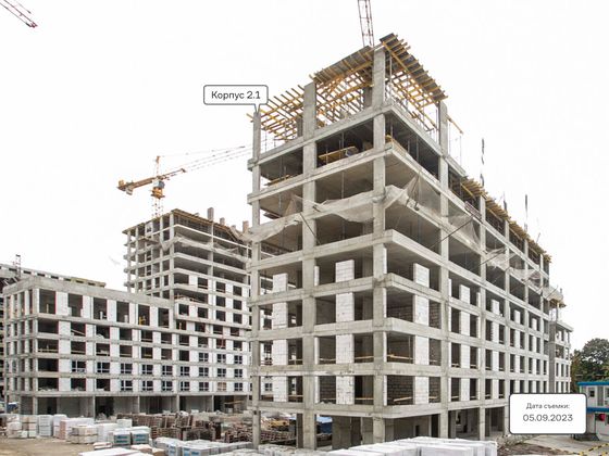 ЖК «Верейская 41», корпус 2.1 — 3 кв. 2023 г.
