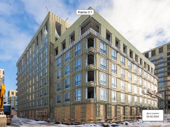 ЖК «Верейская 41», корпус 2.1 — 1 кв. 2024 г.