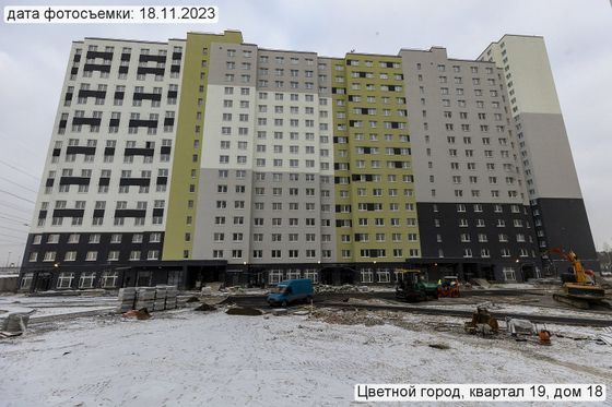 ЖК «Цветной город», Муринская дорога, 31, к. 3 — 4 кв. 2023 г.