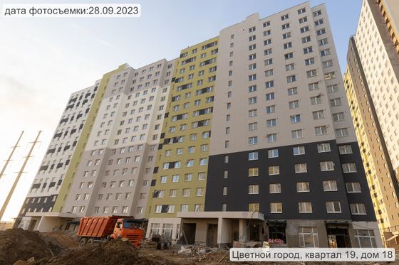 ЖК «Цветной город», Муринская дорога, 31, к. 3 — 3 кв. 2023 г.