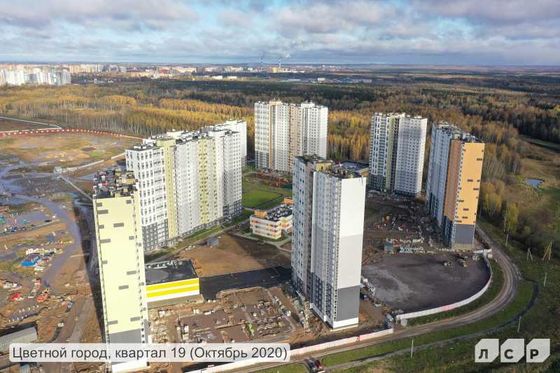 ЖК «Цветной город», Муринская дорога, 31, к. 3 — 4 кв. 2020 г.