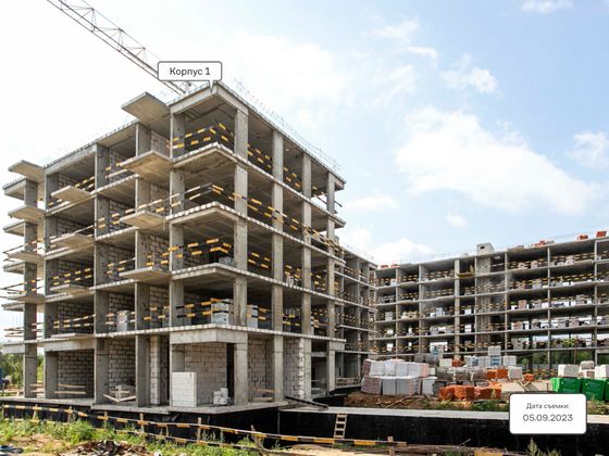 ЖК «Квартал Западный», Боровское ш., 62, к. 3 — 3 кв. 2023 г.