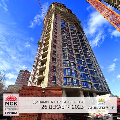 ЖК «Акватория», пр. Космонавтов, 1В — 4 кв. 2023 г.