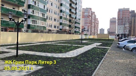 ЖК «Грин Парк», ул. Дмитрия Благоева, 29, к. 3 — 3 кв. 2021 г.