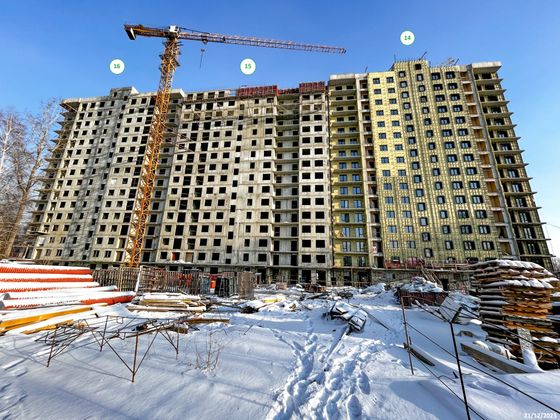 ЖК «АвиатоR» (Авиатор), корпус 16 — 4 кв. 2023 г.