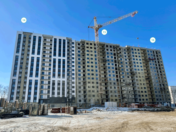ЖК «АвиатоR» (Авиатор), корпус 16 — 1 кв. 2024 г.