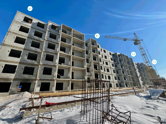 ЖК «АвиатоR» (Авиатор), корпус 8.1-8.2 — 1 кв. 2024 г.