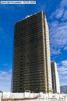 ЖК «Ручьи», Пахомовская ул., 12, к. 1 — 1 кв. 2024 г.