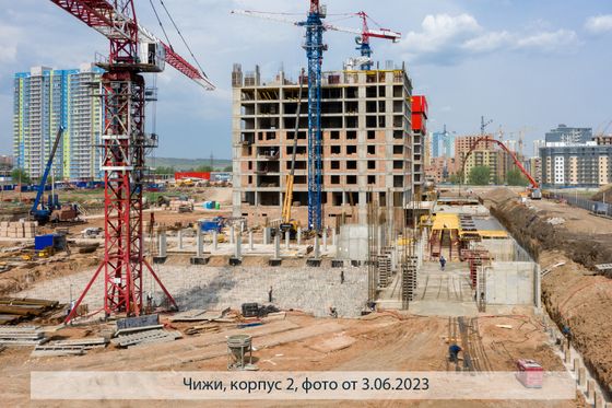 Микрорайон «Чижи», корпус 1.2 — 2 кв. 2023 г.