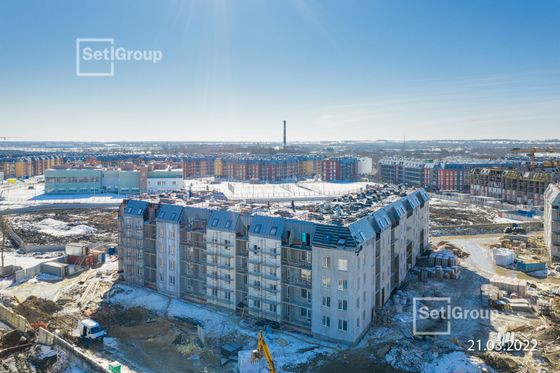 ЖК «Зеленый квартал на Пулковских высотах», Меридианная ул., 6, к. 3 — 1 кв. 2022 г.