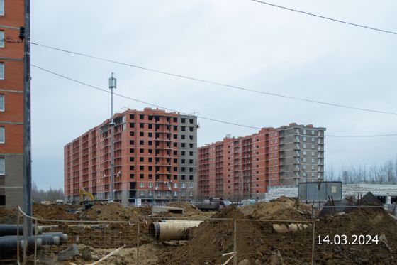 Квартал «Новое Колпино», Севастьянова ул., 34, к. 1 — 1 кв. 2024 г.