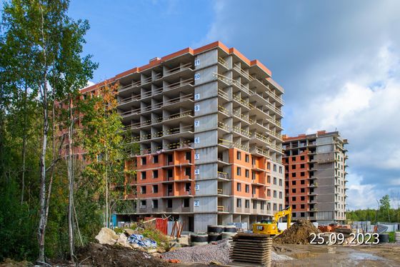 Квартал «Новое Колпино», Севастьянова ул., 34, к. 1 — 3 кв. 2023 г.