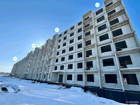 ЖК «АвиатоR» (Авиатор), корпус 10.1-10.2 — 1 кв. 2024 г.
