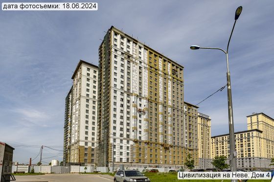 ЖК «Цивилизация на Неве», ул. Дыбенко, 3 — 2 кв. 2024 г.