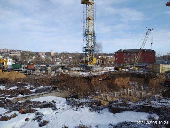 ЖК «Набережная Днепра», ул. Большая Краснофлотская, 1А — 1 кв. 2021 г.