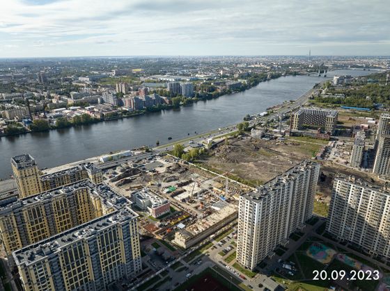 Апарт-комплекс «Zoom на Неве» (Зум на Неве), Архивная ул., 3, к. 1 — 3 кв. 2023 г.