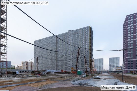 ЖК «Морская миля», корпус 8 — 3 кв. 2025 г.