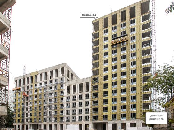 ЖК «Верейская 41», корпус 3.1 — 3 кв. 2023 г.