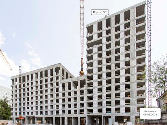 ЖК «Верейская 41», корпус 3.1 — 2 кв. 2023 г.