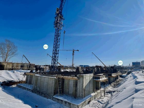ЖК «АвиатоR» (Авиатор), корпус 23.1-23.2 — 1 кв. 2024 г.