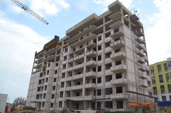 Микрорайон «Доброгород», ул. Токарева, 18Д, к. 2 — 3 кв. 2023 г.
