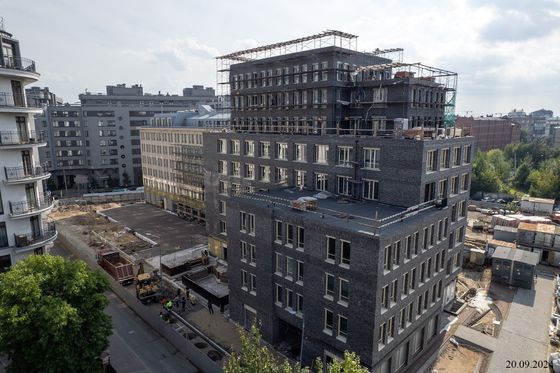 Клубный дом «Квадрия», ул. Малая Зеленина, 4 — 3 кв. 2024 г.