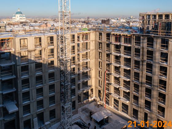 ЖК «Лермонтовский 54», наб. Обводного канала, 169 — 1 кв. 2024 г.