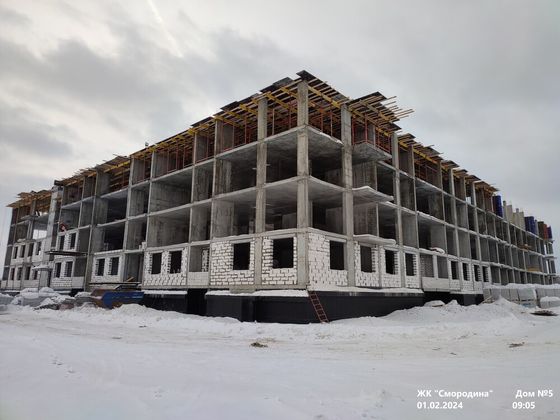 ЖК «Смородина», ул. Зеленхозовская, 1Т — 1 кв. 2024 г.