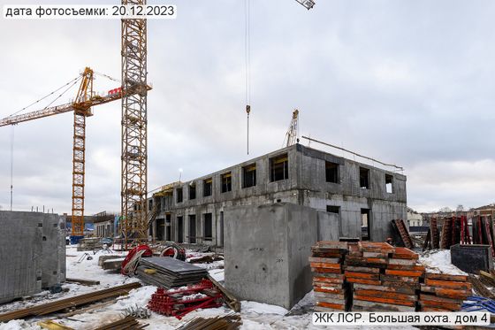 ЖК «ЛСР. Большая Охта», корпус 4 — 4 кв. 2023 г.