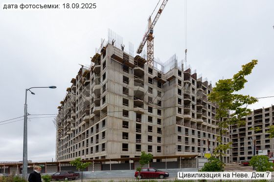 ЖК «Цивилизация на Неве», корпус 7 — 3 кв. 2025 г.