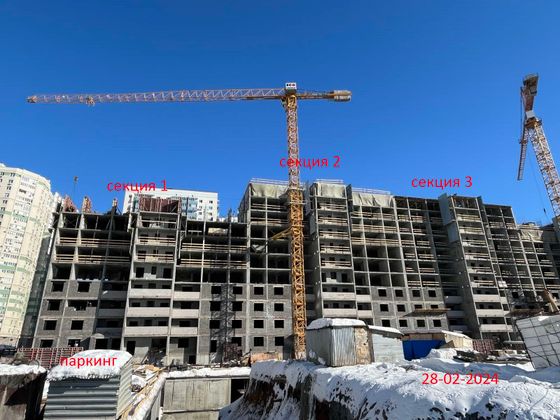 ЖК «Развитие», корпус 1 (секц. 1-4) — 1 кв. 2024 г.