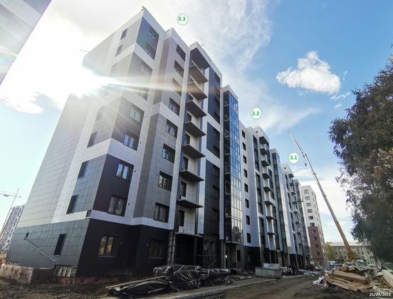 ЖК «АвиатоR» (Авиатор), корпус 3.1-3.3 — 3 кв. 2023 г.