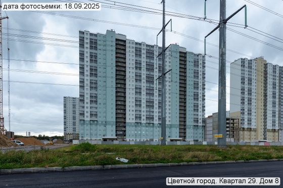 ЖК «Цветной город», Муринская дорога, 4, к. 1 — 3 кв. 2025 г.
