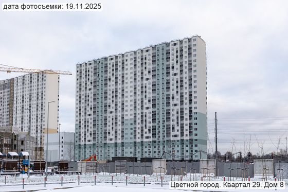 ЖК «Цветной город», Муринская дорога, 4, к. 1 — 4 кв. 2025 г.