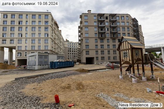 ЖК «NEVA RESIDENCE» (Нева Резиденс), корпус 3 — 3 кв. 2024 г.