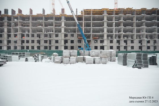 Квартал «Меридиан Юг», корпус 4 — 4 кв. 2023 г.