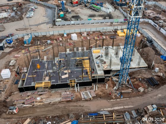 ЖК Мичуринские аллеи, ул. Аральская, 53А — 1 кв. 2024 г.