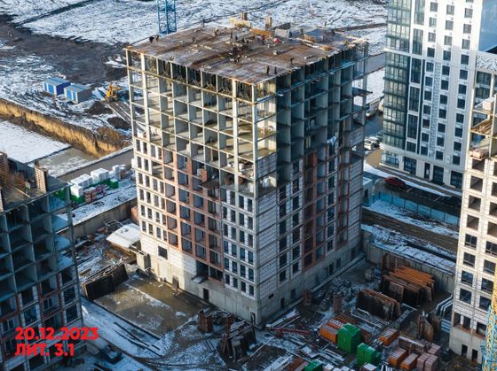 Кварталы 17/77, пр. Российский, 17, к. 2 — 4 кв. 2023 г.