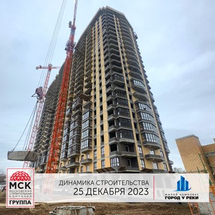 ЖК «Город у реки», корпус 12 — 4 кв. 2023 г.