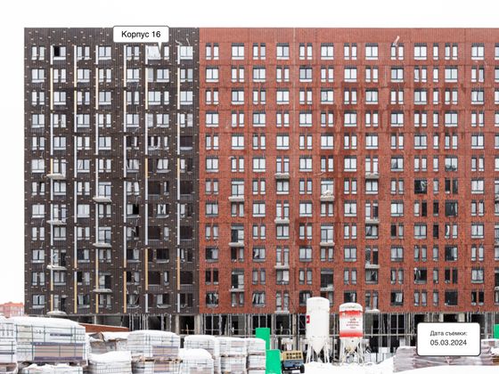 ЖК «Остафьево», пер. Любучанский, 1, к. 2 — 1 кв. 2024 г.
